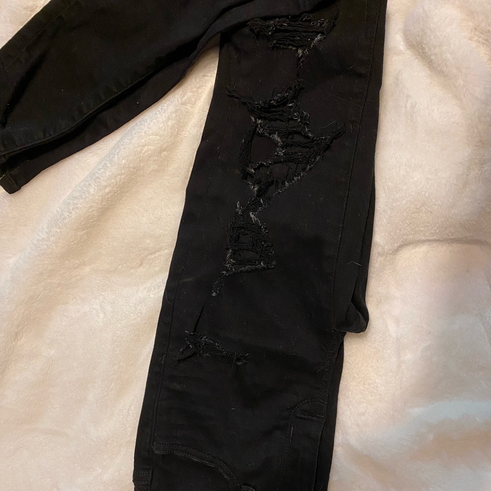 American Eagle ripped jeans